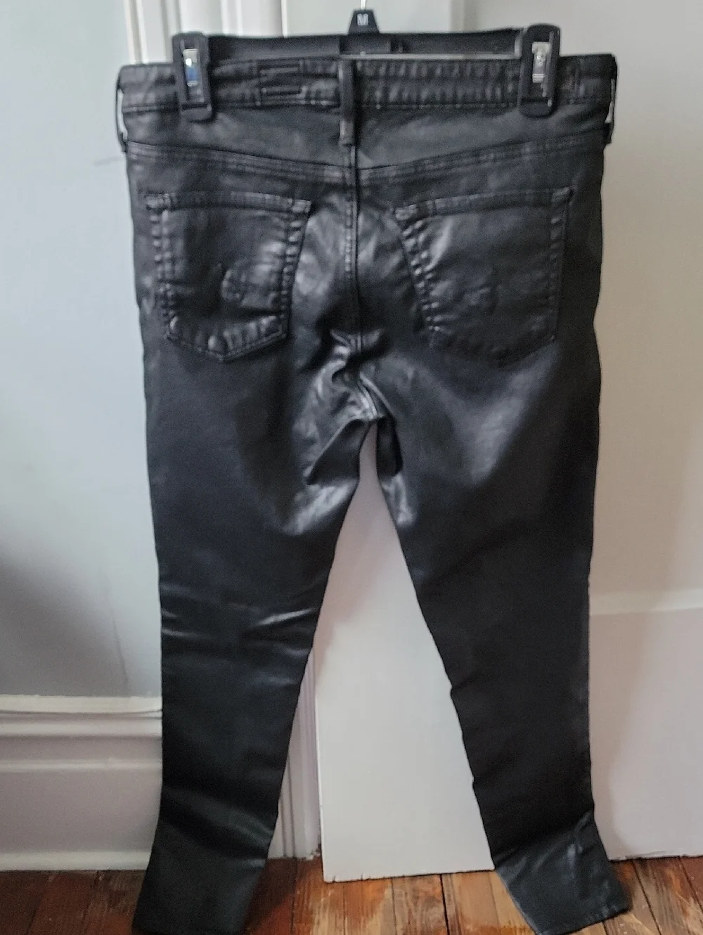 AG super skinny ankle  x THE LEGGING ANKLE shiny Patterned Pants